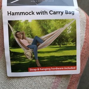 New Belavi Hammock with Carry Bag and Straps with Hanging Hardware